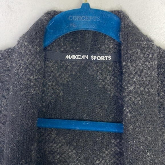 MARC Cain alpaga wool blend chevron soft cardigan - Picture 4 of 10